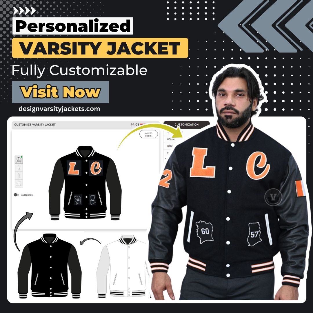 Personalized Varsity Jackets with Name and Number