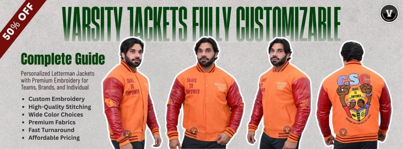 Varsity Jackets with Full Customization Options