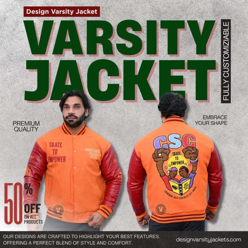 Varsity Jackets with Full Customization Options