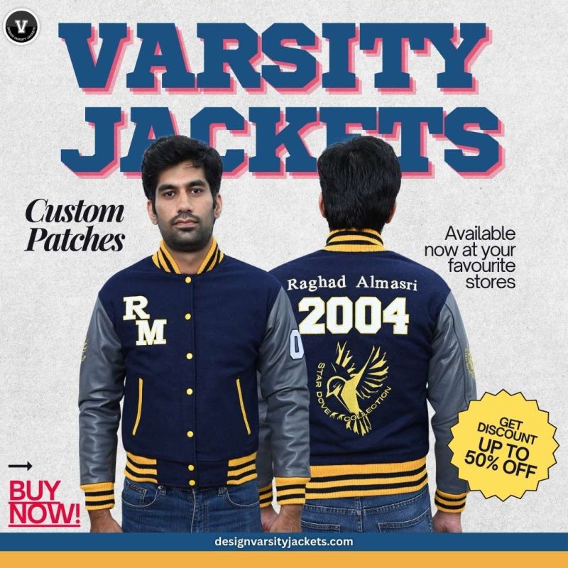 Senior Varsity Jackets with Patches