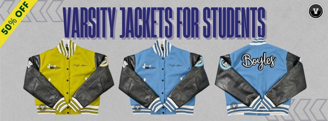 Varsity Jackets for Students with Logo