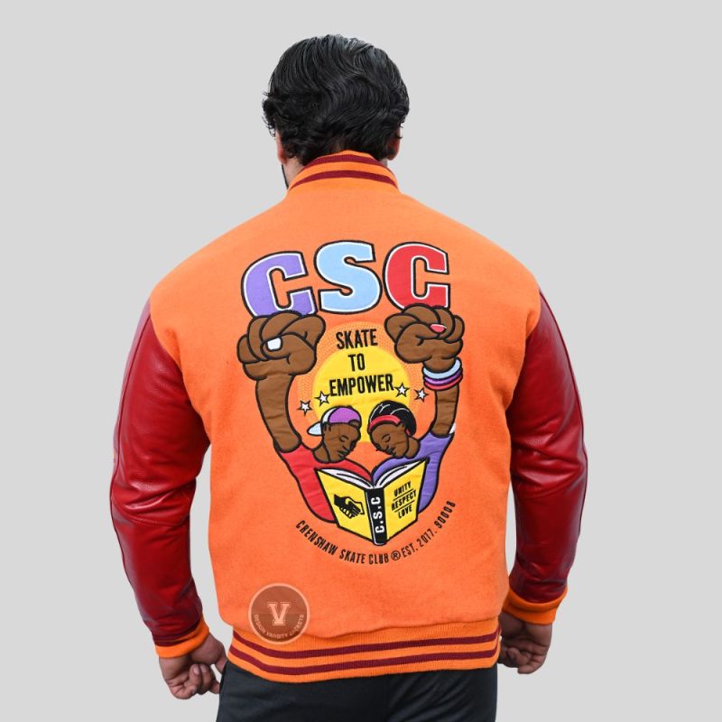Varsity Jackets with Embroidered Names