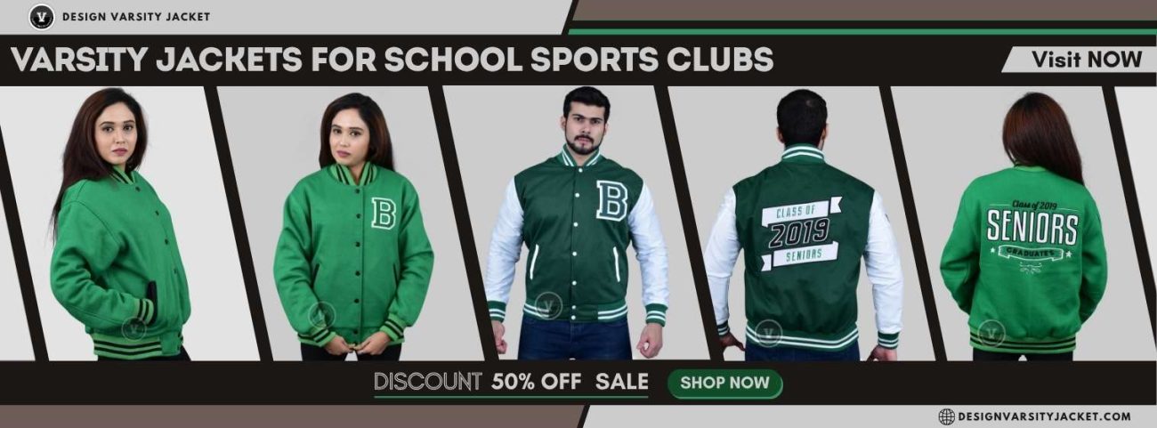 Varsity Jackets for School Sports Clubs
