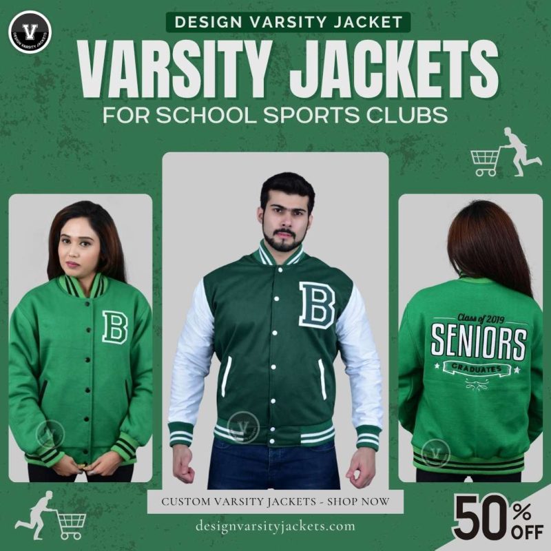 Varsity Jackets for School Sports Clubs