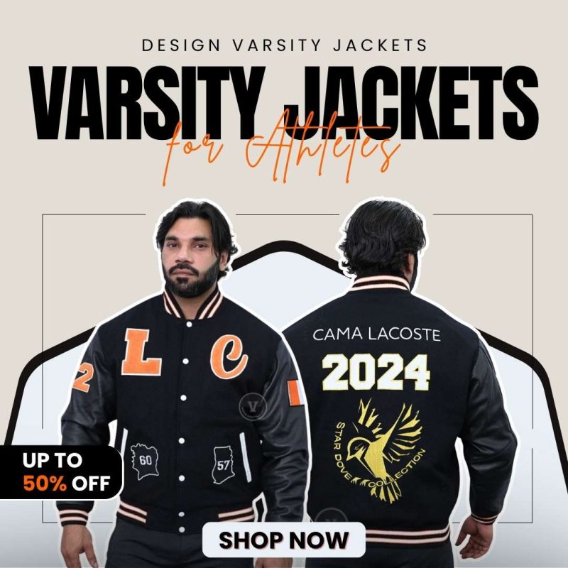 Varsity Jackets for Athletes Custom Logo