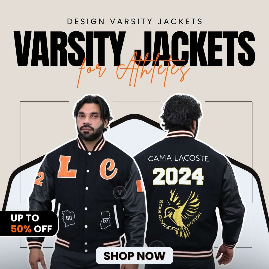 Varsity Jackets for Athletes Custom Logo