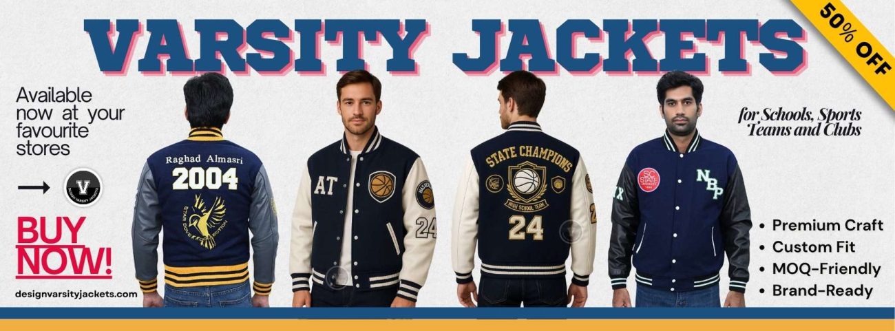 Basketball Varsity Jackets for High School