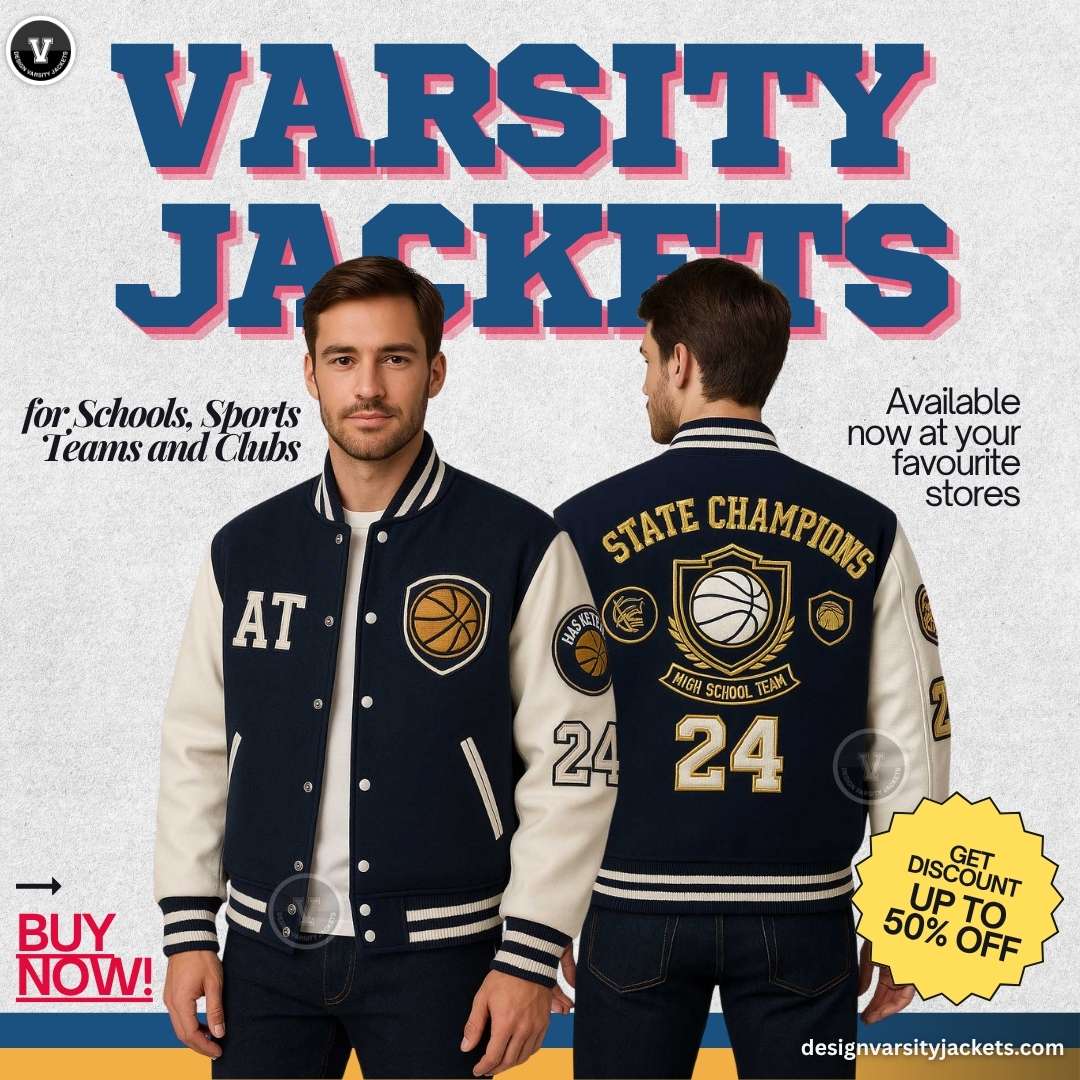 Design Varsity Jackets Basketball Varsity Jackets for High School
