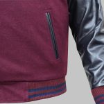 embroidered letterman jacket
