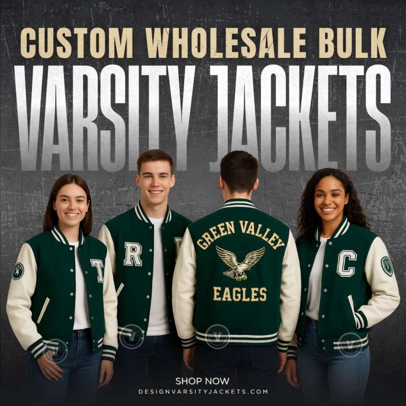 Bulk Varsity Jackets for Schools and Colleges