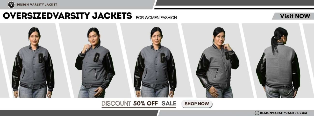 Oversized Varsity Jackets for Women Fashion