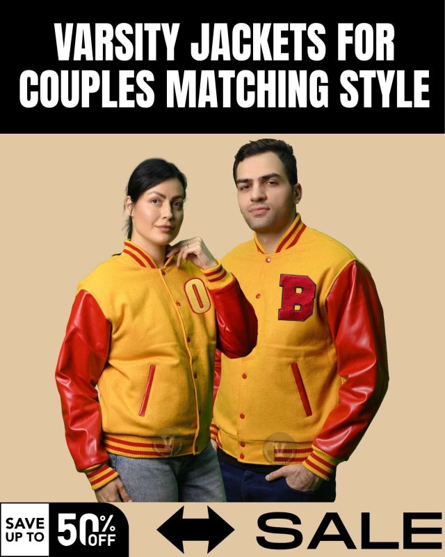Varsity Jackets for Couples Matching Style