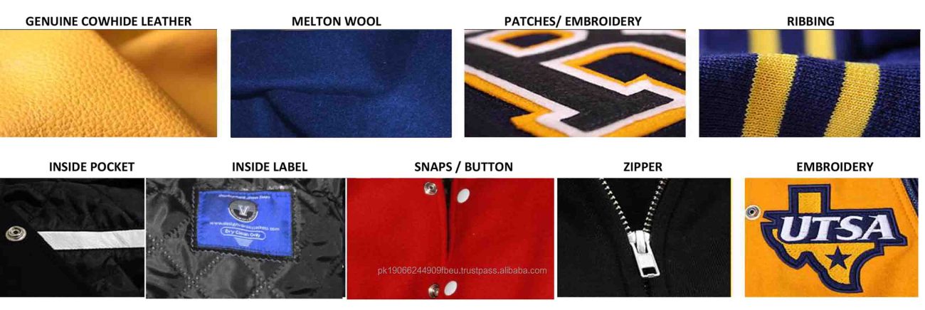 Design Varsity Jacket Material and Customization