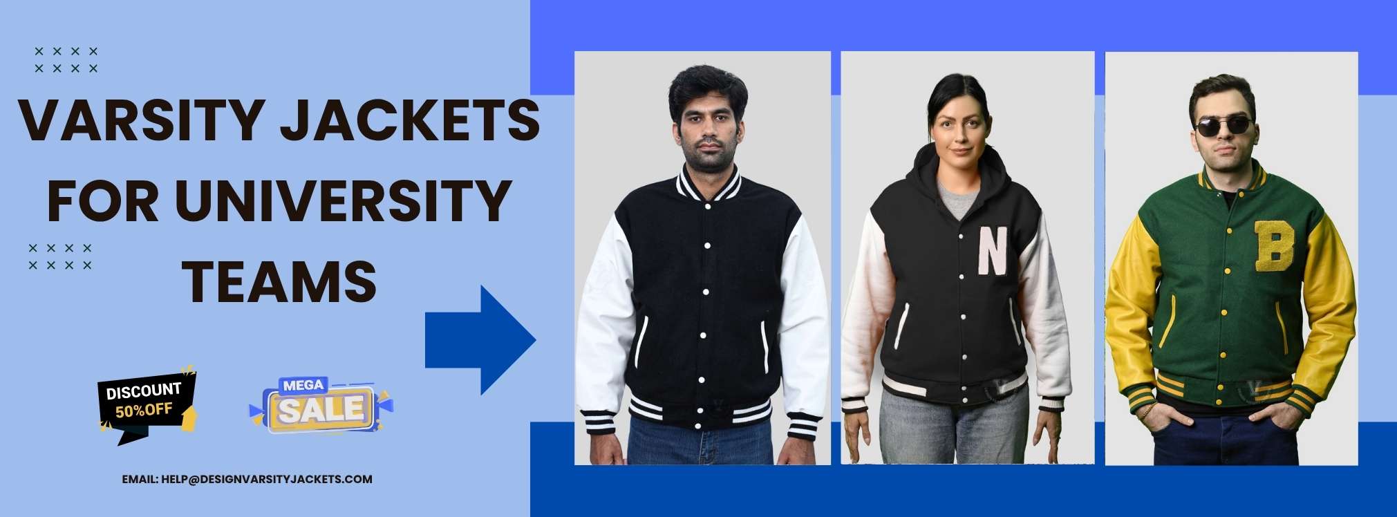 Varsity Jackets for University Teams