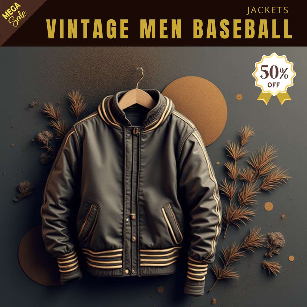 mens vintage varsity baseball jacket style Men’s Vintage Varsity Baseball Jacket Streetwear Look