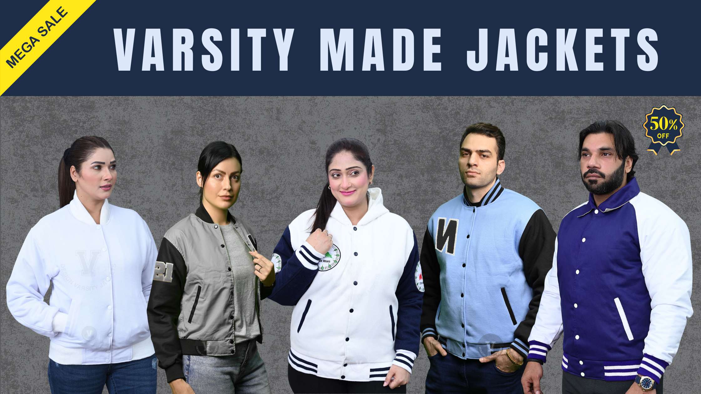 varsity jacket made online or teams