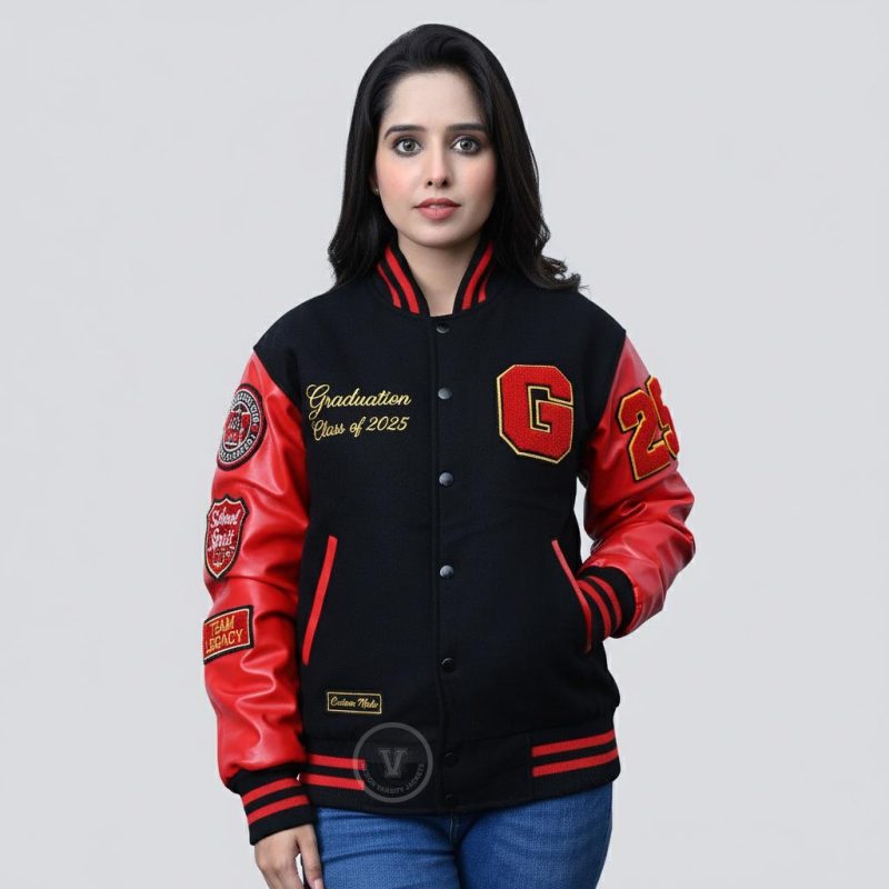 Design Varsity Jackets Custom Letterman Jackets for Senior Class