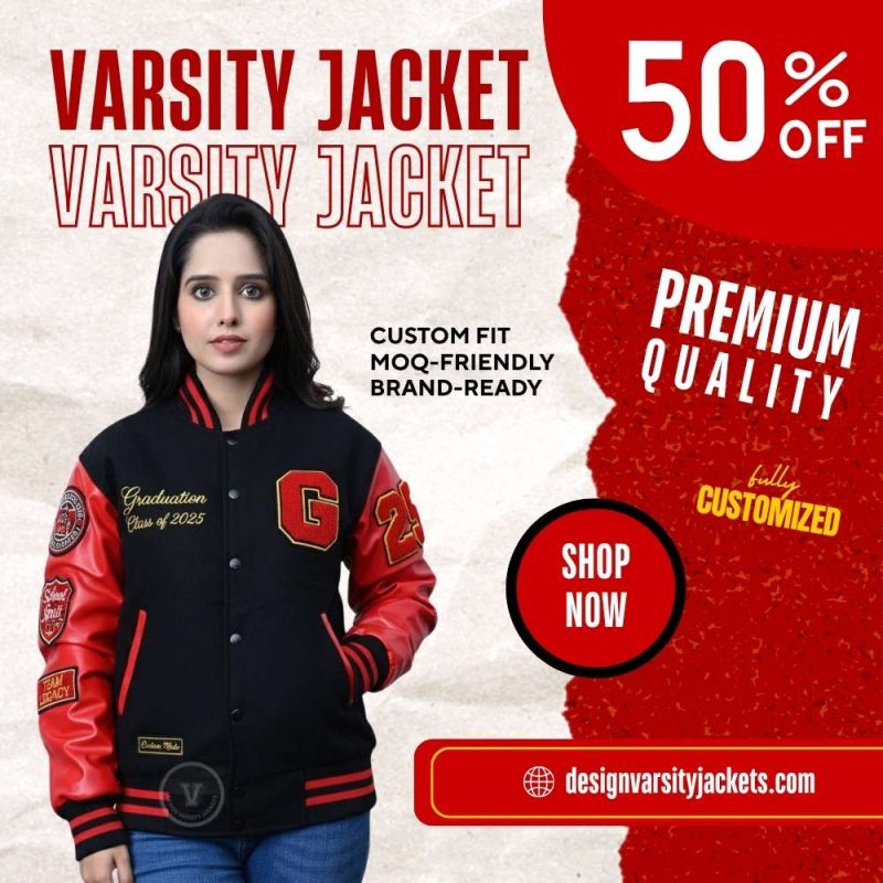 Custom Letterman Jackets for Senior Class