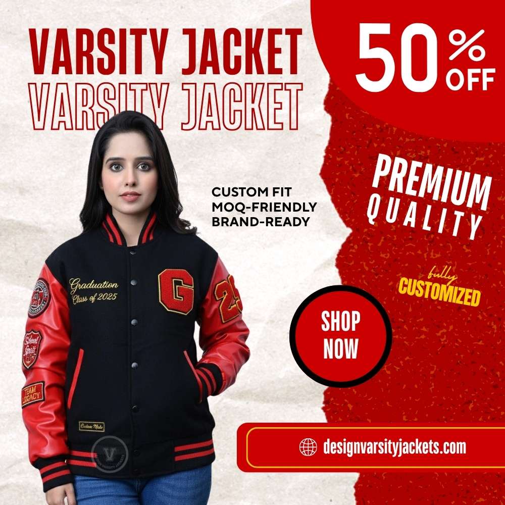 Custom Letterman Jackets for Senior Class