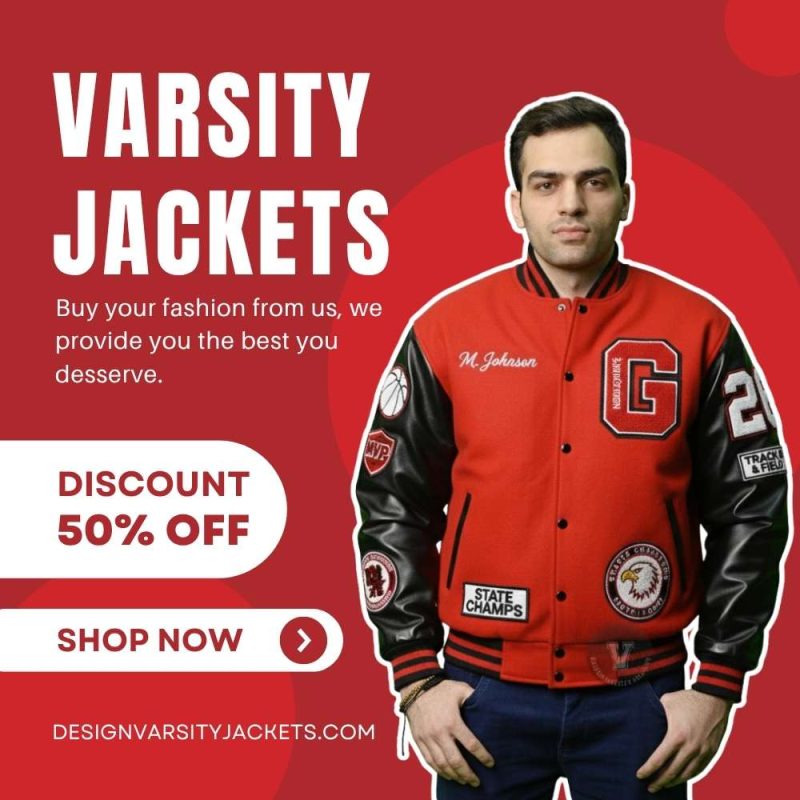 Letterman Jackets for School Sports Clubs