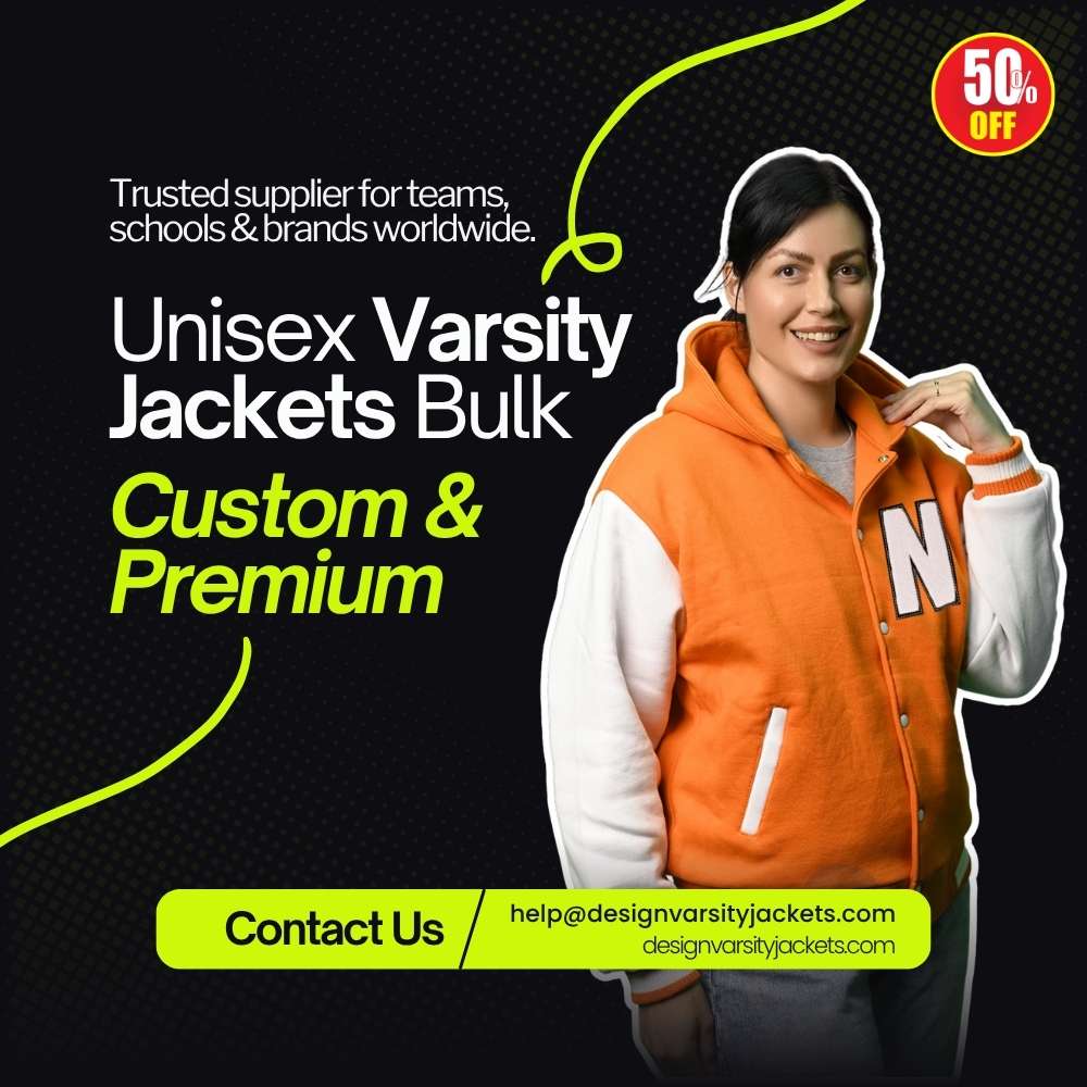 Unisex Letterman Jackets Wholesale Bulk