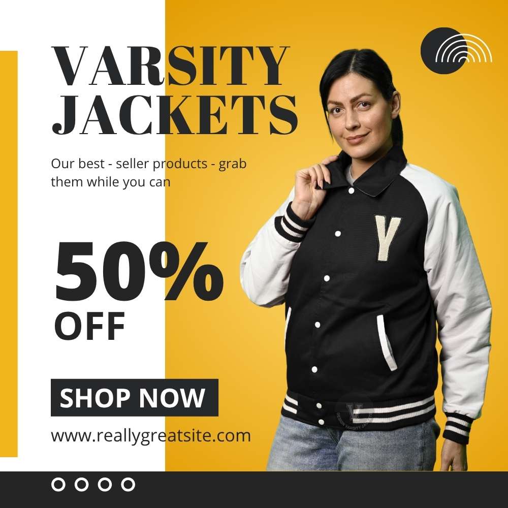 Oversized Letterman Jackets for Women Fashion