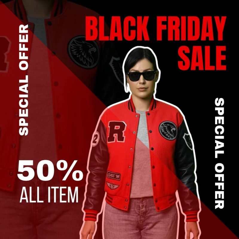 Letterman Jacket Black Friday Sale