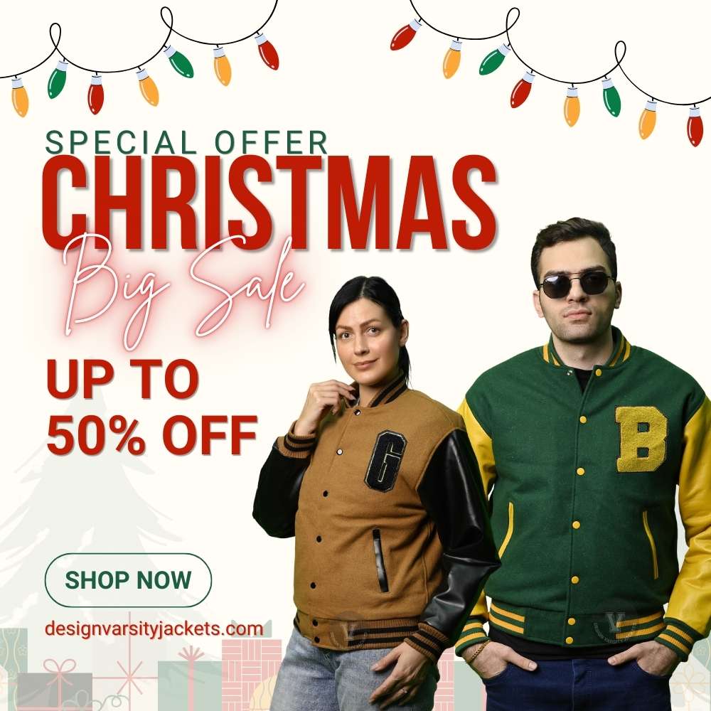 Vintage Varsity Jackets Christmas Sale