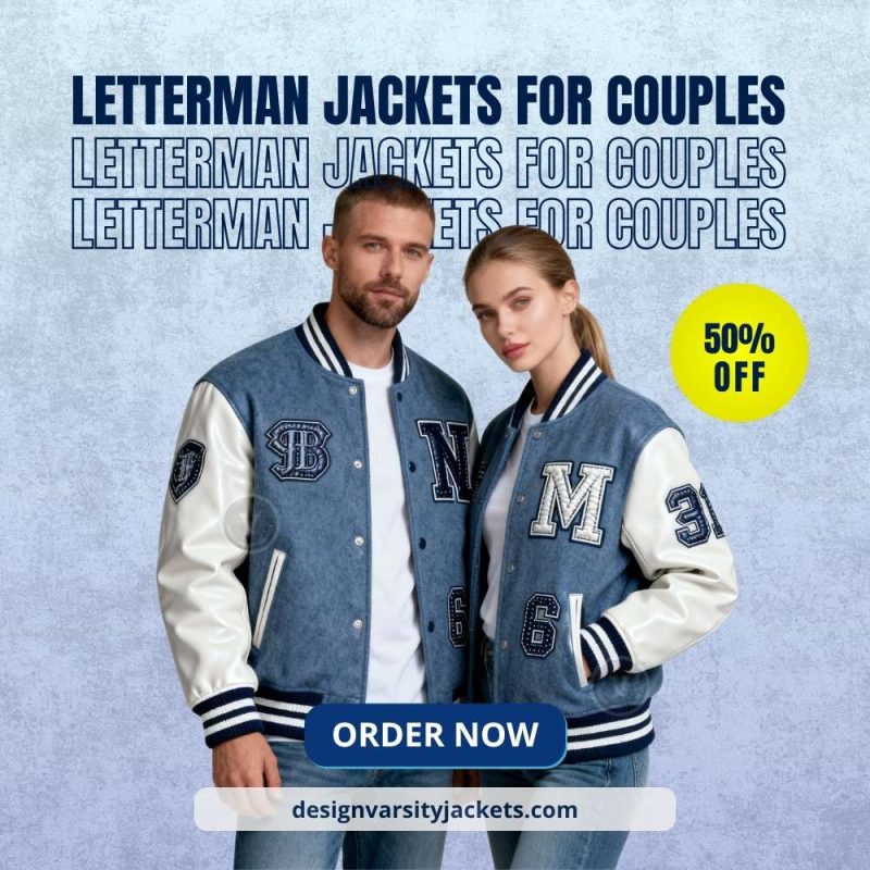 Letterman Jackets for Couples Matching Style