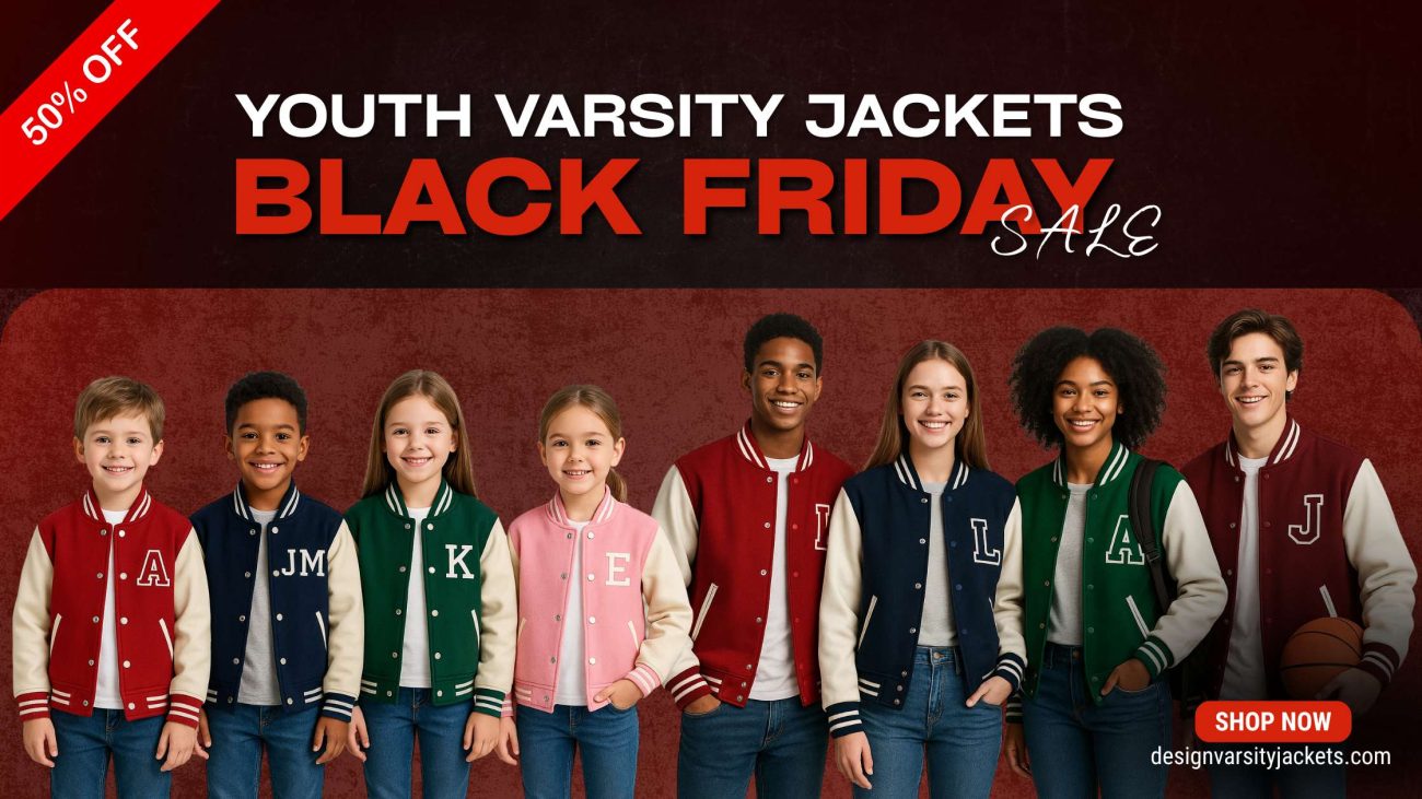 Youth Varsity Jackets Black Friday