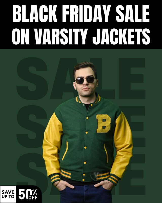 Black Friday Sale on Varsity Jackets