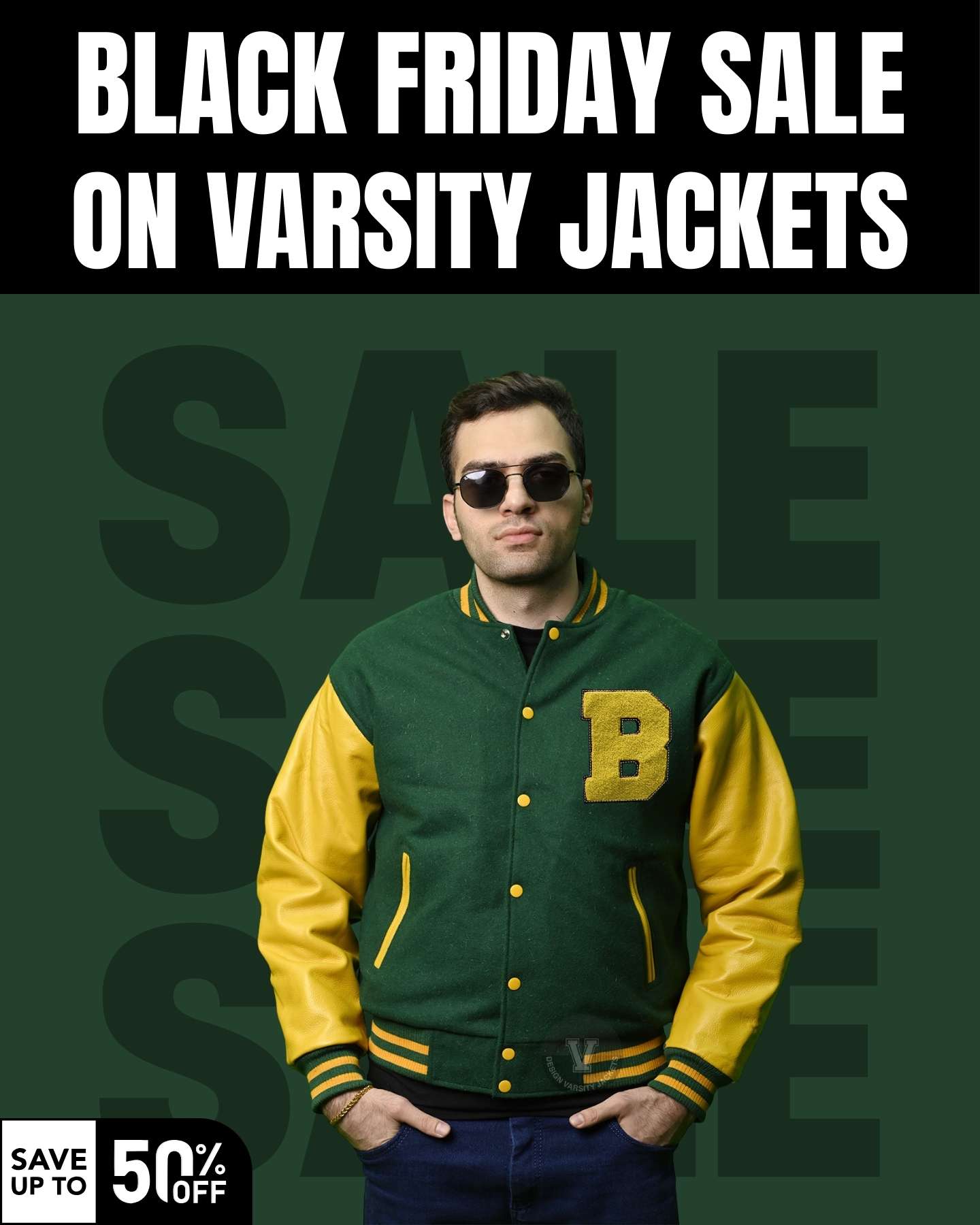 Black Friday Sale on Varsity Jackets