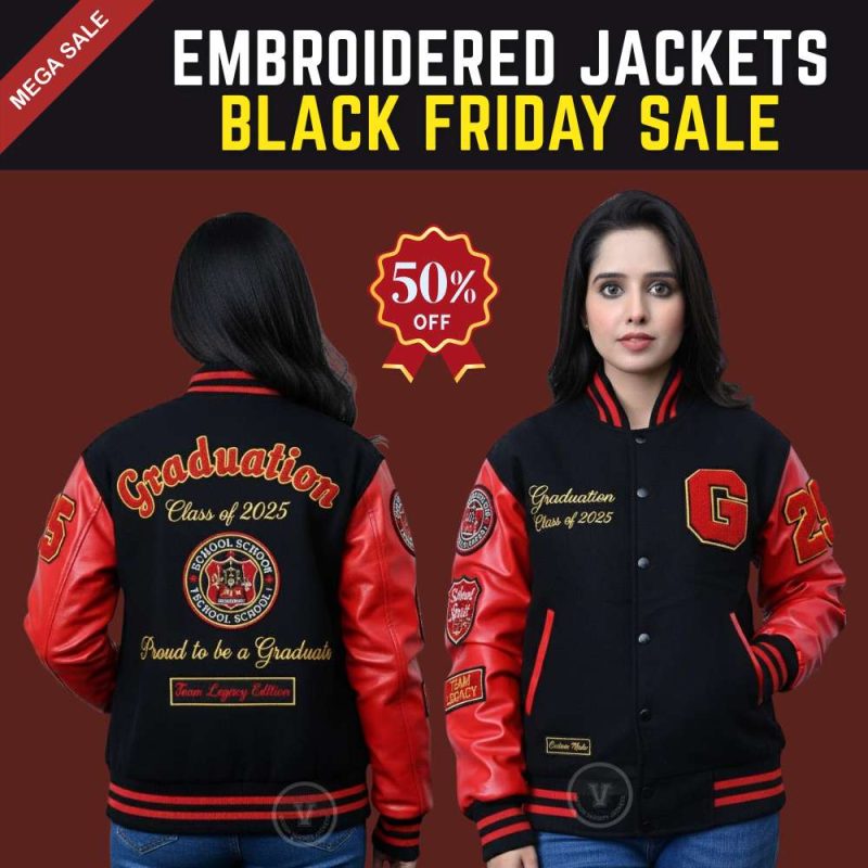 Embroidered Jackets Black Friday Sale