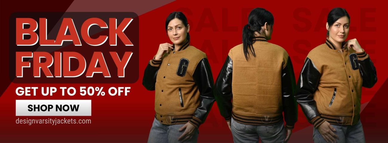 Design Varsity Jackets Upto 50% off Black Friday