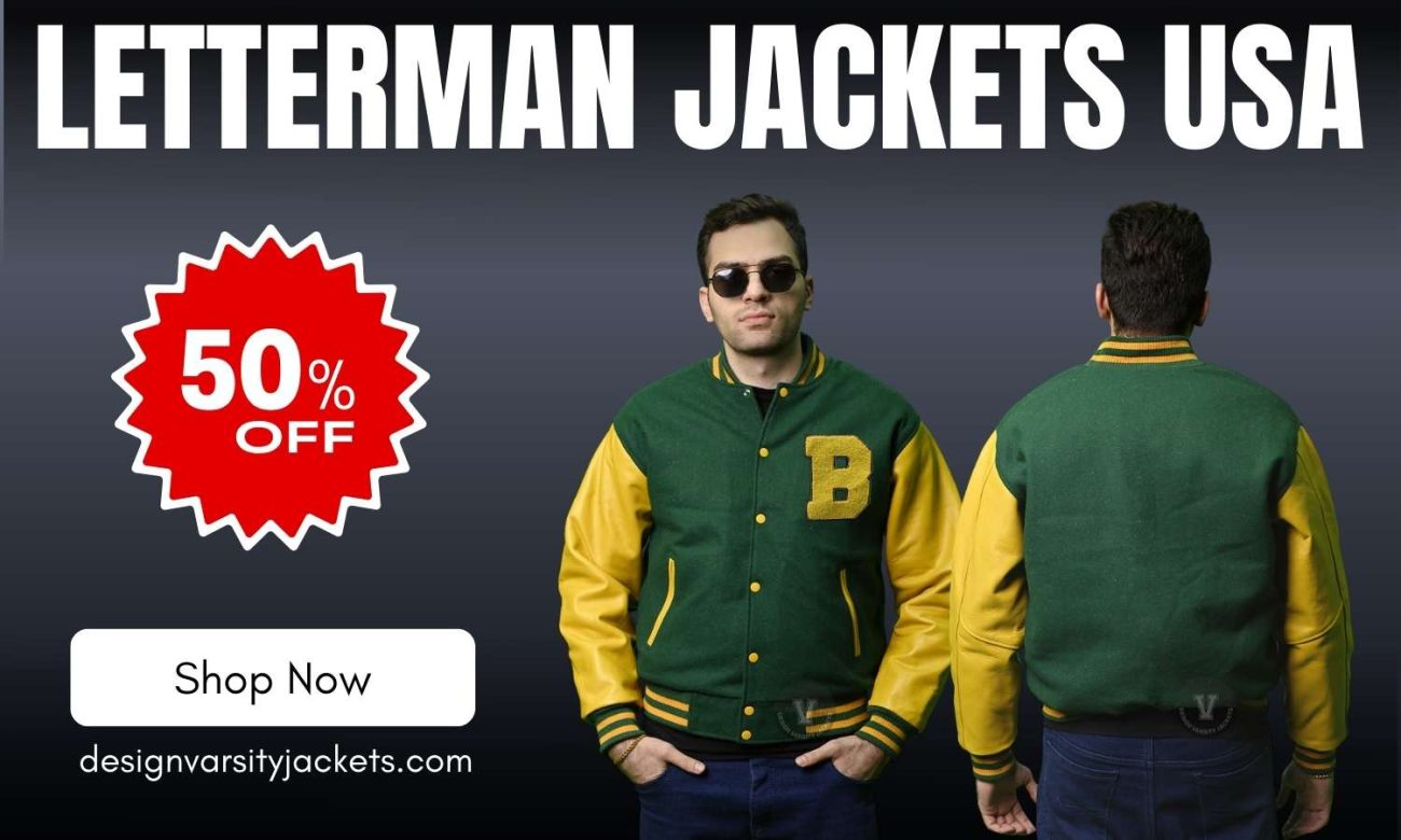 50% Off Letterman Jackets USA