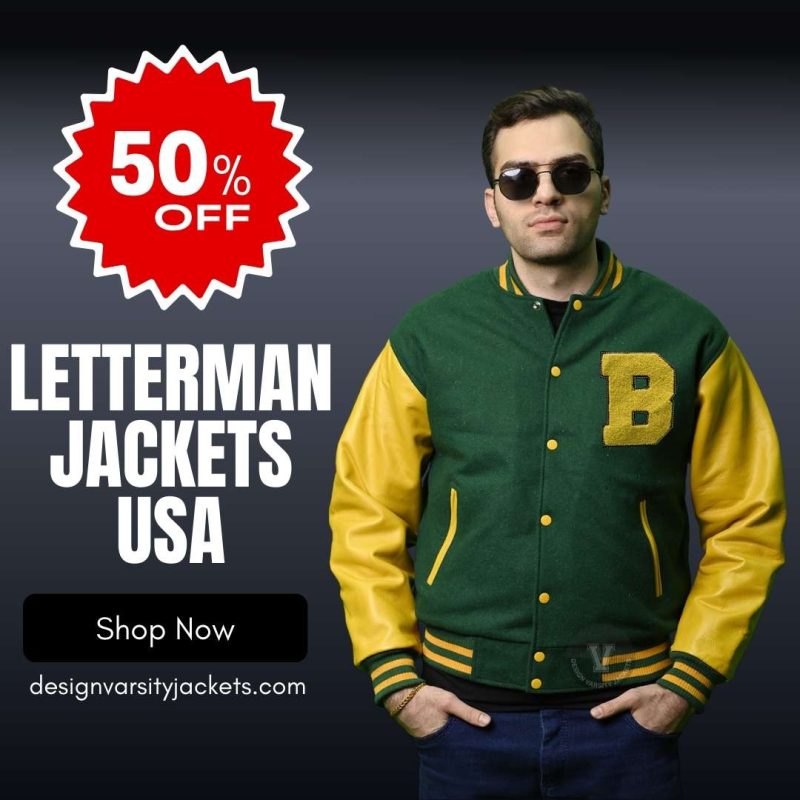 50% Off Letterman Jackets USA