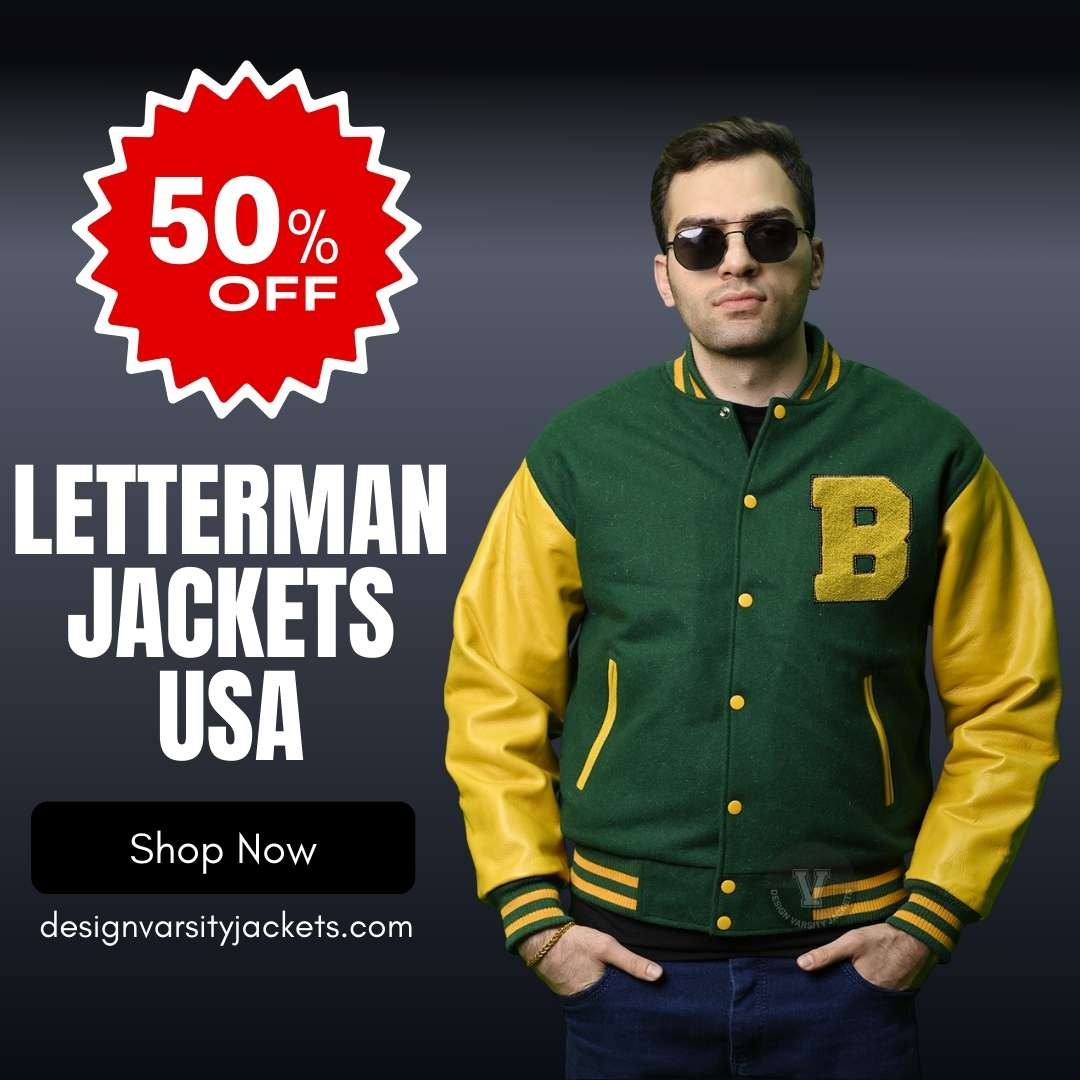 50% Off Letterman Jackets USA