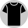 tshirt font icon