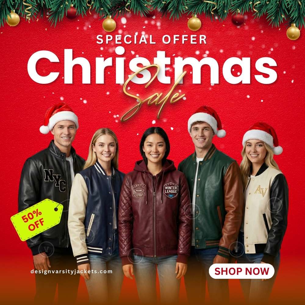 Leather Varsity Jackets Christmas Big Sale