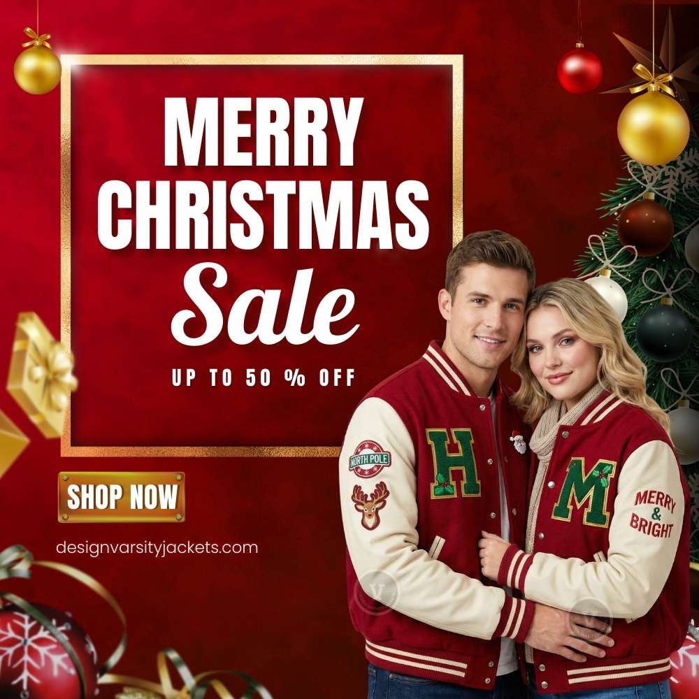 Lightweight Varsity Jackets Christmas Sale