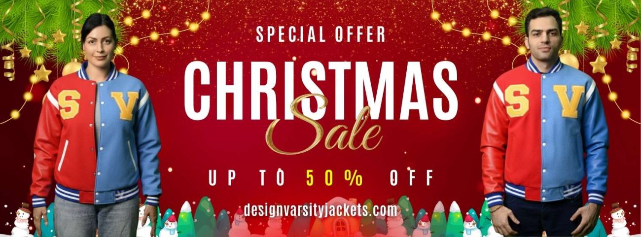 Design Varsity Jackets Two-Tone Varsity Jackets Christmas Deals