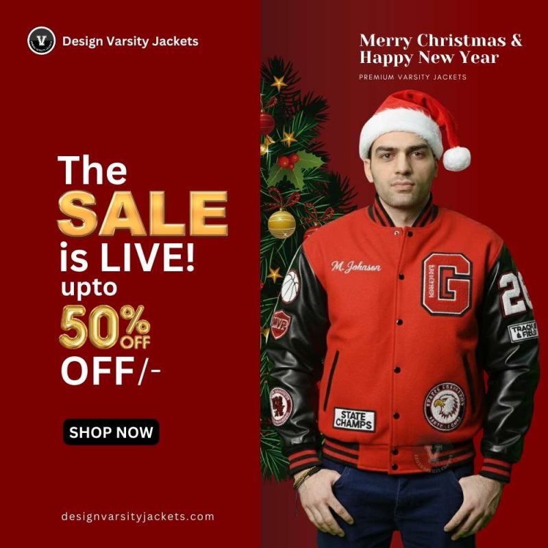 Men’s Varsity Jackets Christmas Sale
