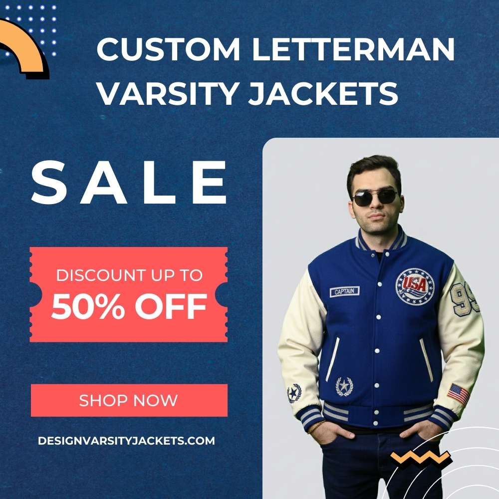 Custom Varsity Jackets with Logo USA