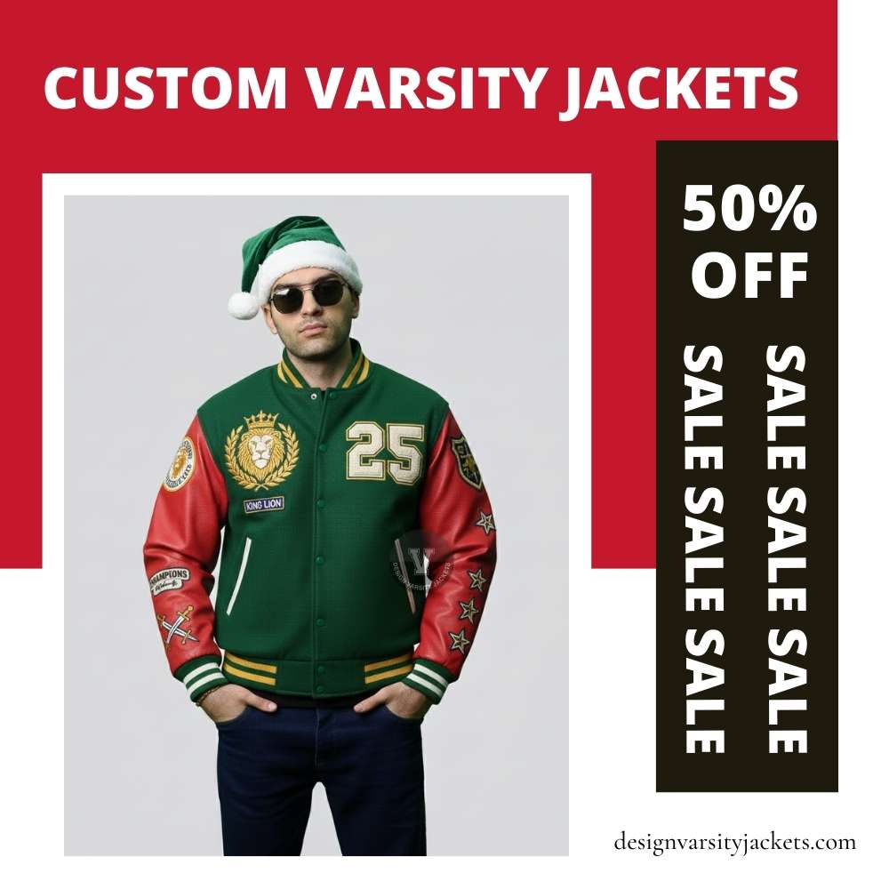 Embroidered Varsity Jacket Custom