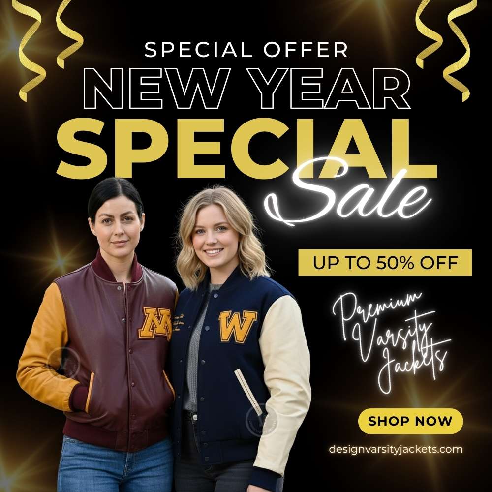Letterman Cropped Jacket New Year Deals