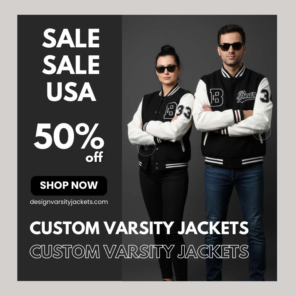 Buy Custom Varsity Jackets with Patches USA
