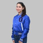 Blue Varsity Custom Patch side other side