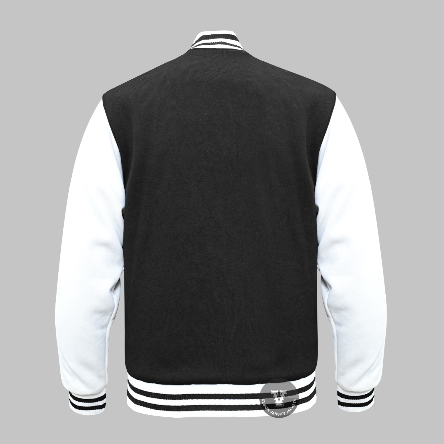 Custom Letterman Varsity Jacket back