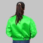 Custom Patch Cropped Jacket back