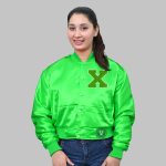 Custom Patch Cropped Jacket other front